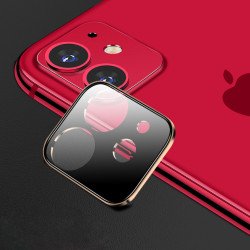 iPhone 11 (6.1in) Camera Lens HD Tempered Glass Protector (Gold Edge)